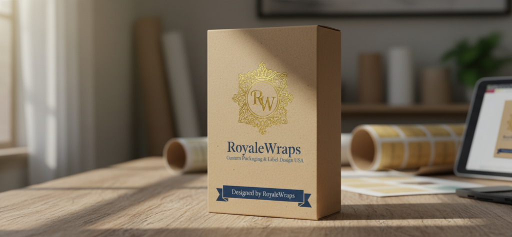 Custom Packaging & Label Design Services USA | RoyaleWraps